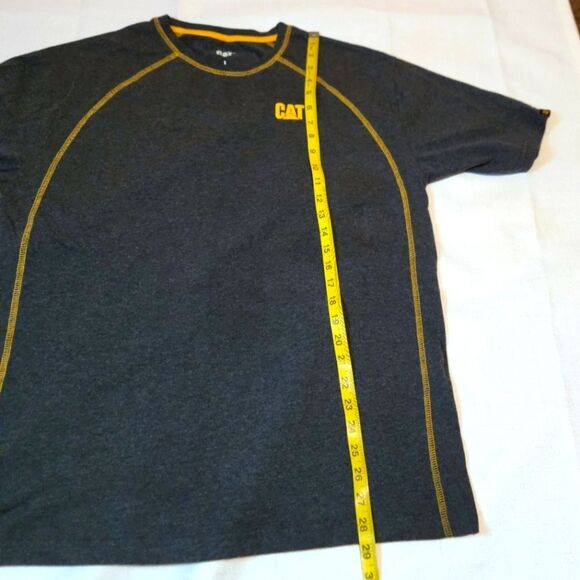 CAT Caterpillar Gray Large Tee - Picture 6 of 7